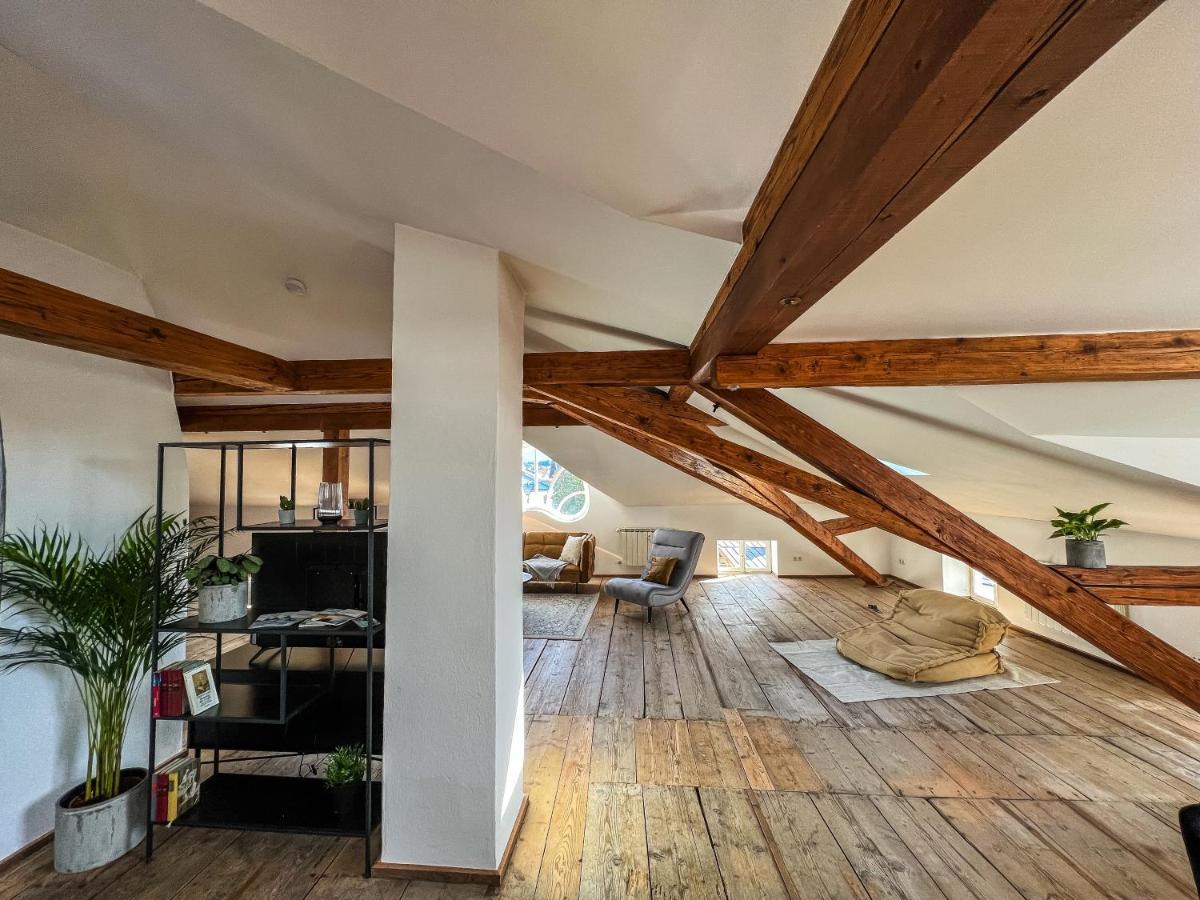 Loft-Wohnung Im Herzen Von Prien - 100M2 - Smarttv Kültér fotó