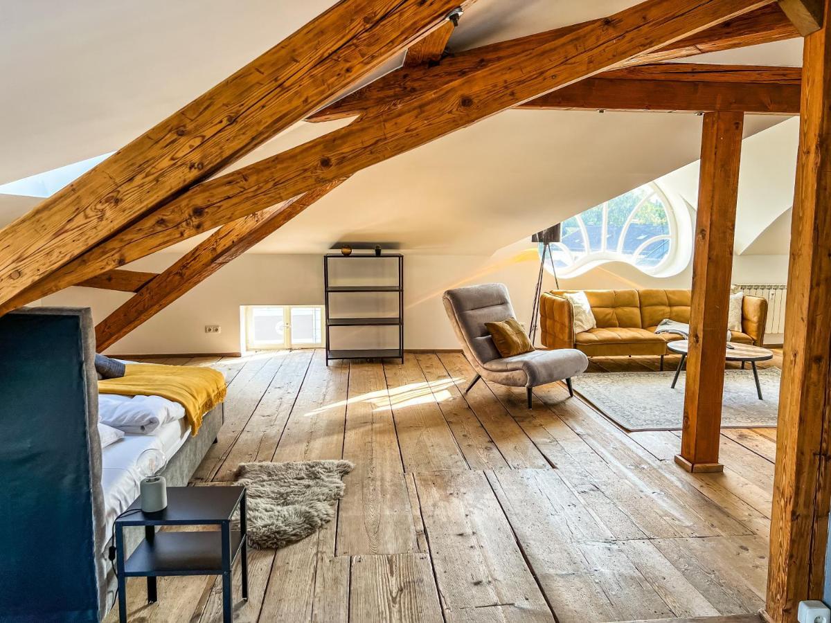 Loft-Wohnung Im Herzen Von Prien - 100M2 - Smarttv Kültér fotó