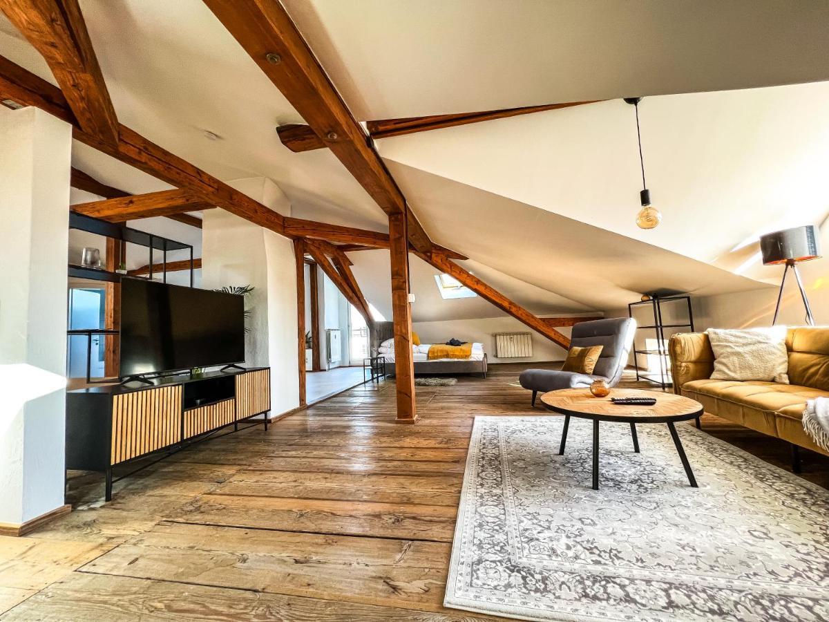Loft-Wohnung Im Herzen Von Prien - 100M2 - Smarttv Kültér fotó