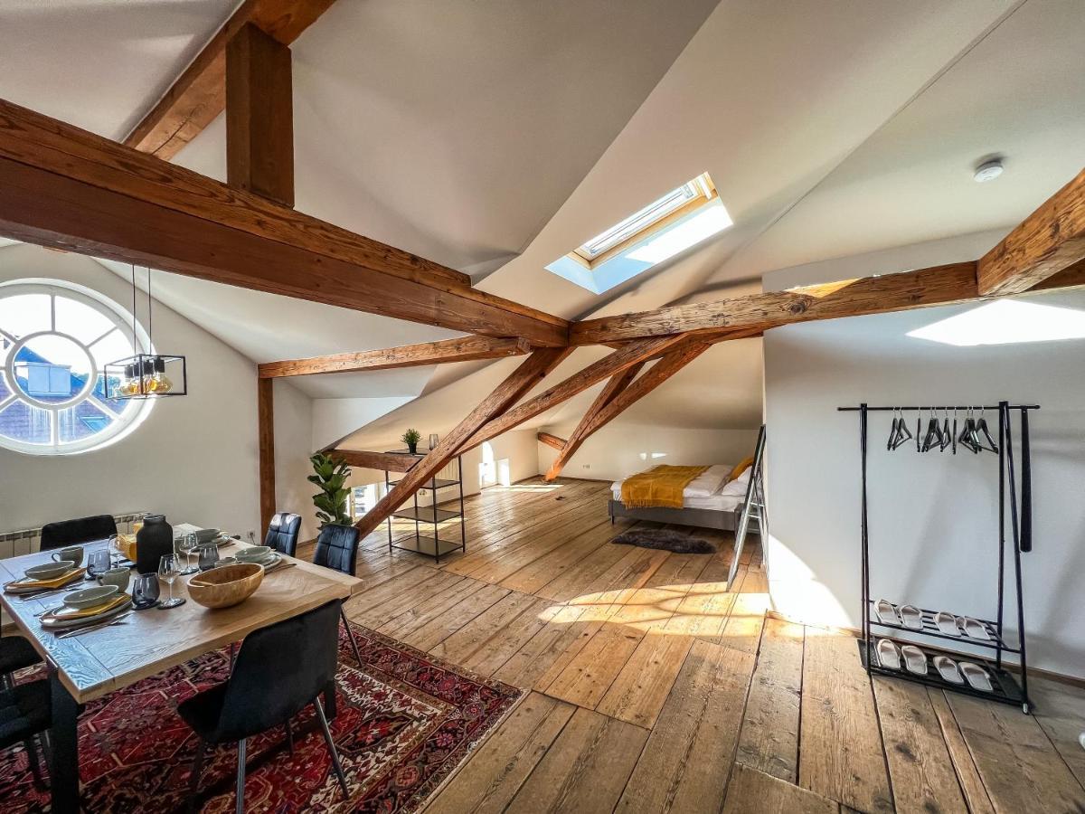 Loft-Wohnung Im Herzen Von Prien - 100M2 - Smarttv Kültér fotó