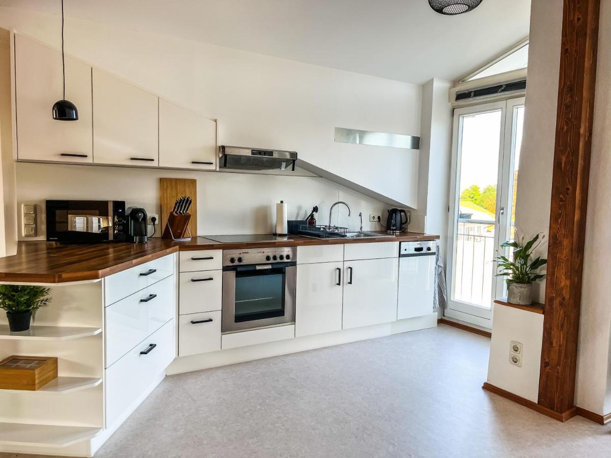 Loft-Wohnung Im Herzen Von Prien - 100M2 - Smarttv Kültér fotó