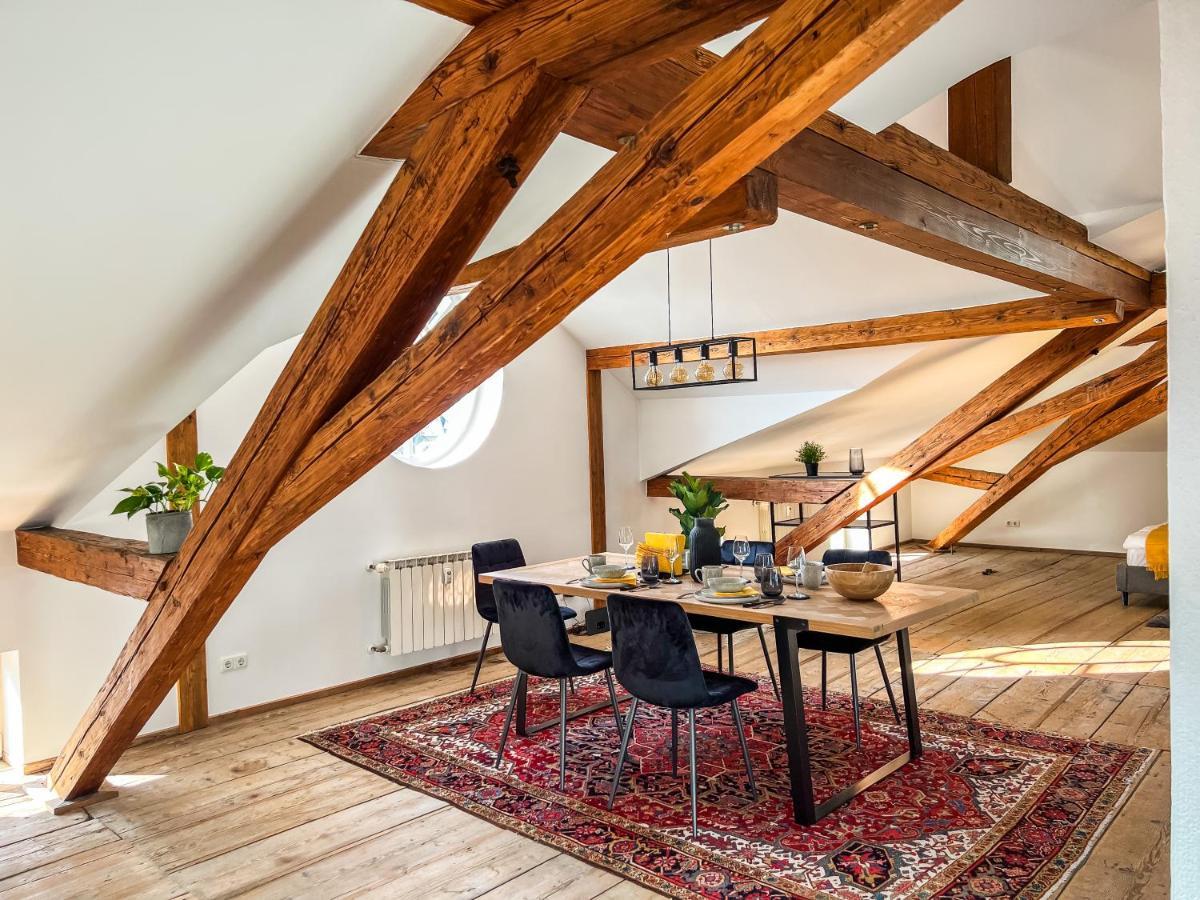Loft-Wohnung Im Herzen Von Prien - 100M2 - Smarttv Kültér fotó